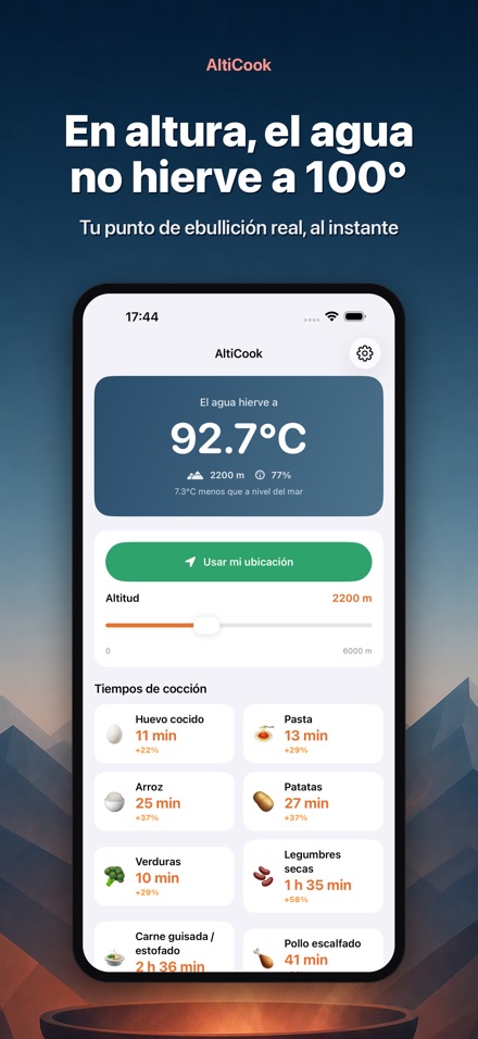 AltiCook: cocina en altura