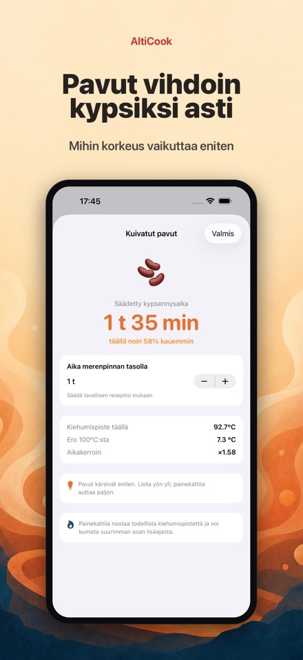 AltiCook: Ruoanlaitto ylhäällä 4