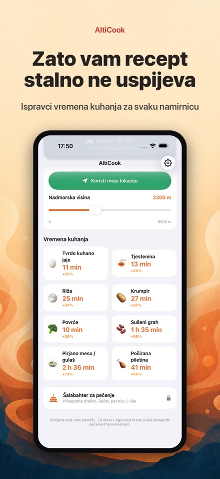 AltiCook: kuhanje u planinama 2