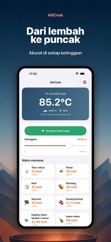 AltiCook: Masak Ketinggian 10