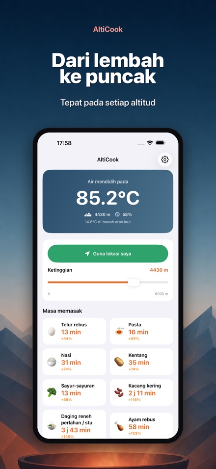 AltiCook: Masak Ketinggian 10