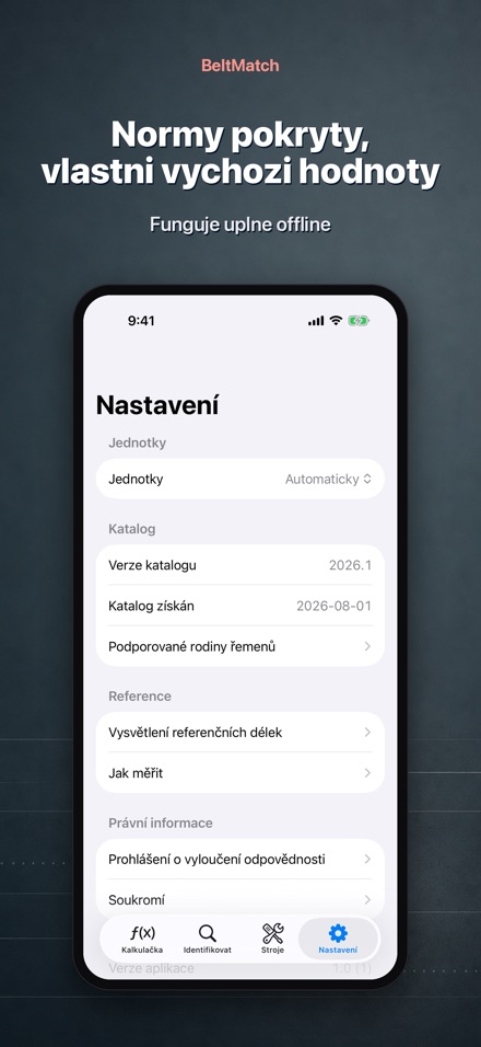 BeltMatch: Hledač klínových 10