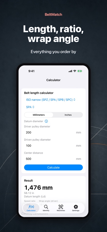 BeltMatch: V-Belt Finder 2