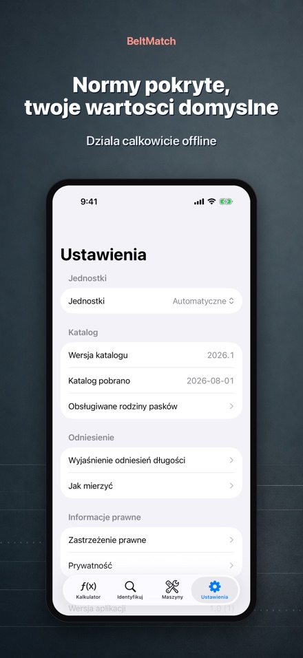 BeltMatch: Wyszukaj pasek klin 10
