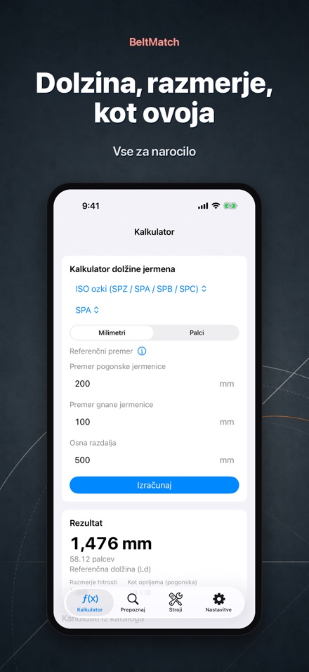 BeltMatch: Iskalnik klinastih 2