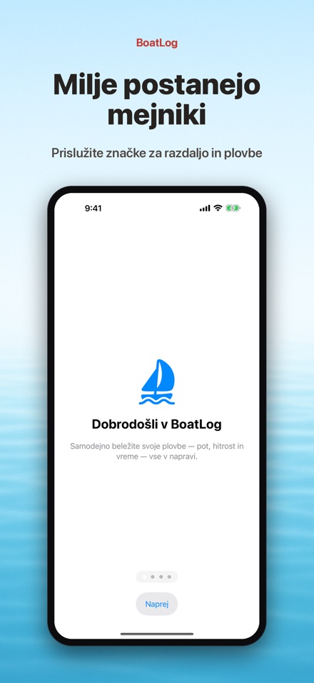BoatLog: ladijski dnevnik 8