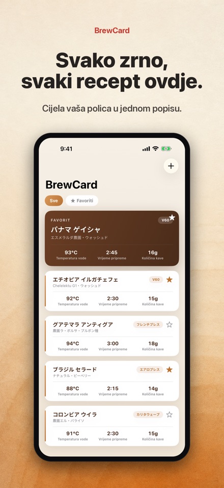 BrewCard: Recepti za Kavu 3