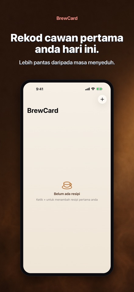 BrewCard: Kad Resipi Kopi 8