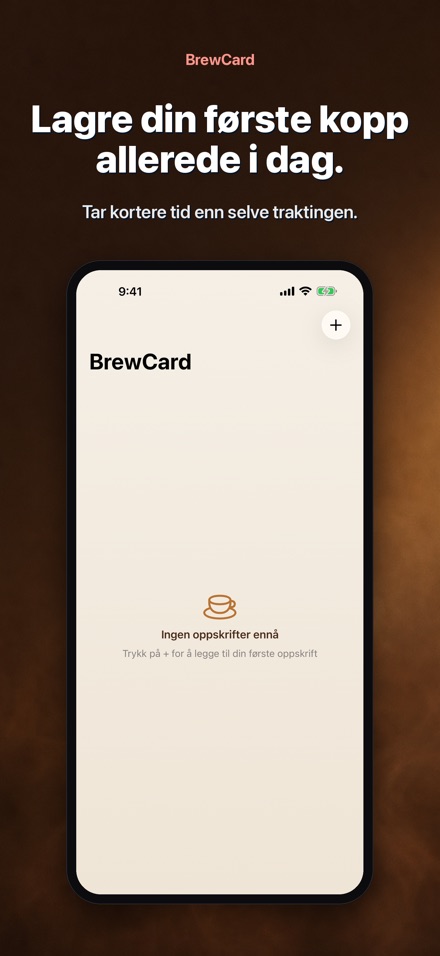 BrewCard: Kaffe Oppskriftskort 8