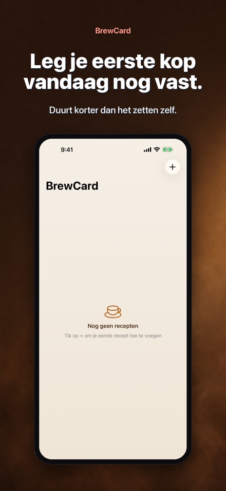 BrewCard: Koffie Receptkaarten 8