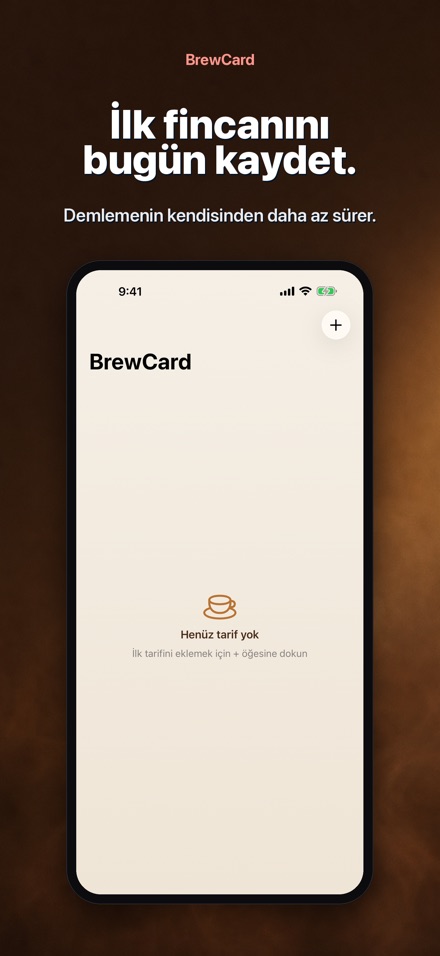 BrewCard: Kahve Tarif Kartlari 8