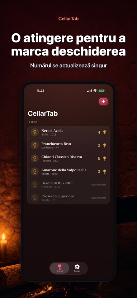 CellarTab: Jurnal Cramă 5