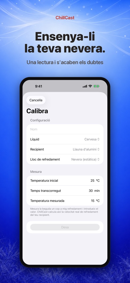 ChillCast: temporitzador fred 6