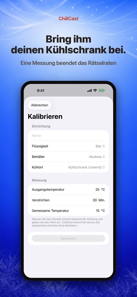 ChillCast: Kühl-Timer 6