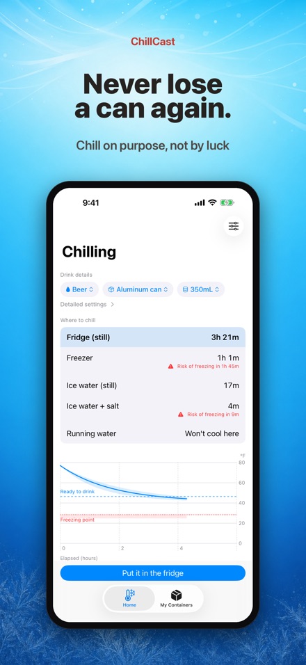 ChillCast: Fridge Timer 10