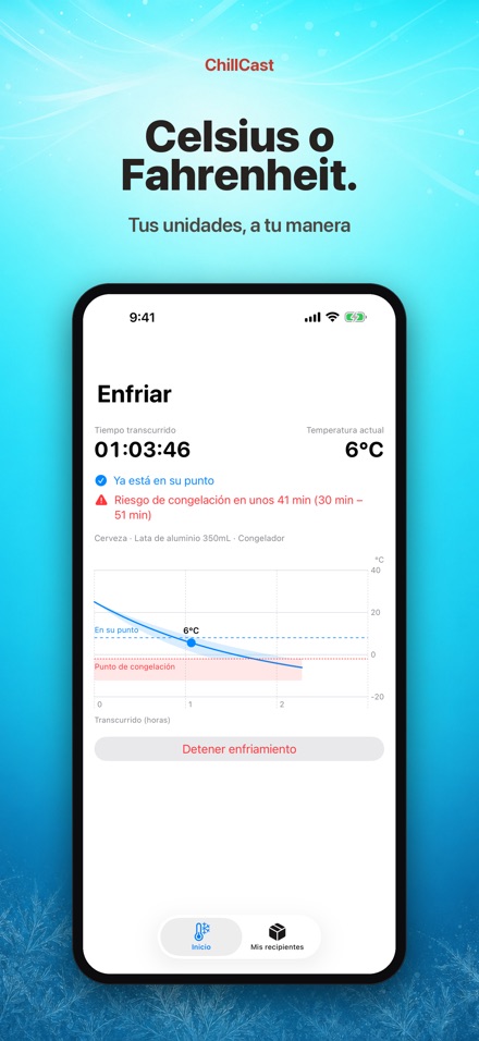 ChillCast: temporizador frío 7