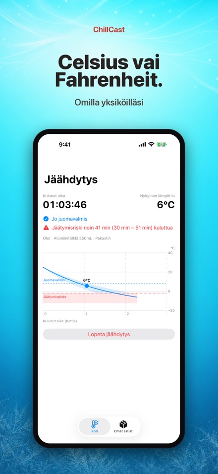 ChillCast: jäähdytysajastin 7