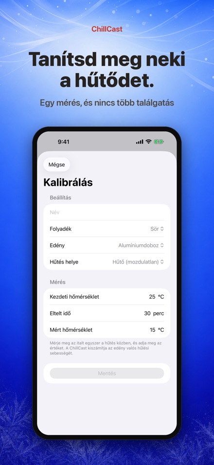 ChillCast: hűtés időzítő 6