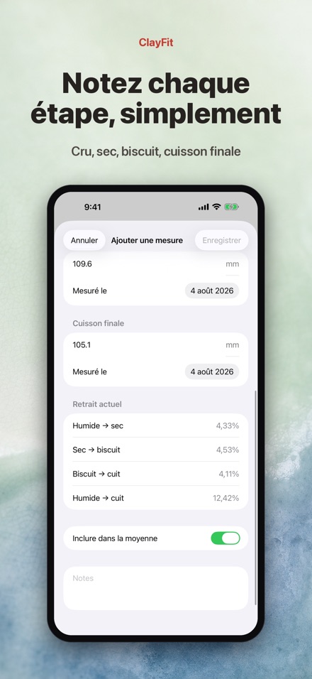 ClayFit : retrait de l'argile 3