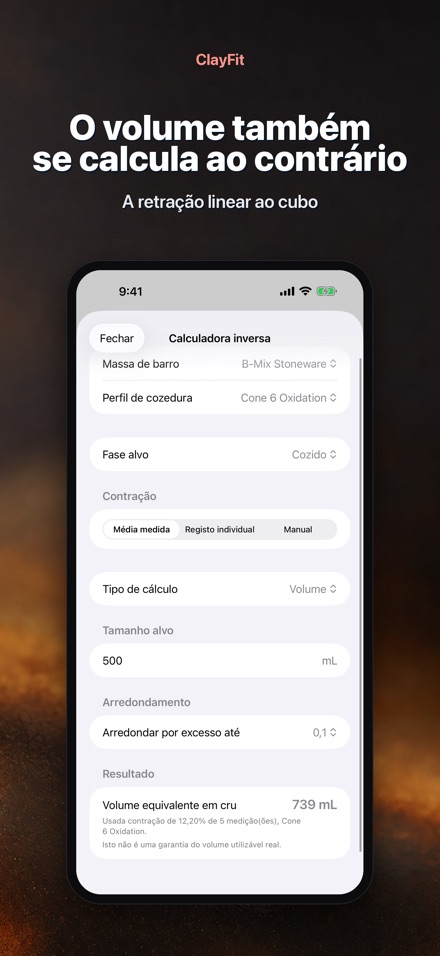 ClayFit: retração do barro 6