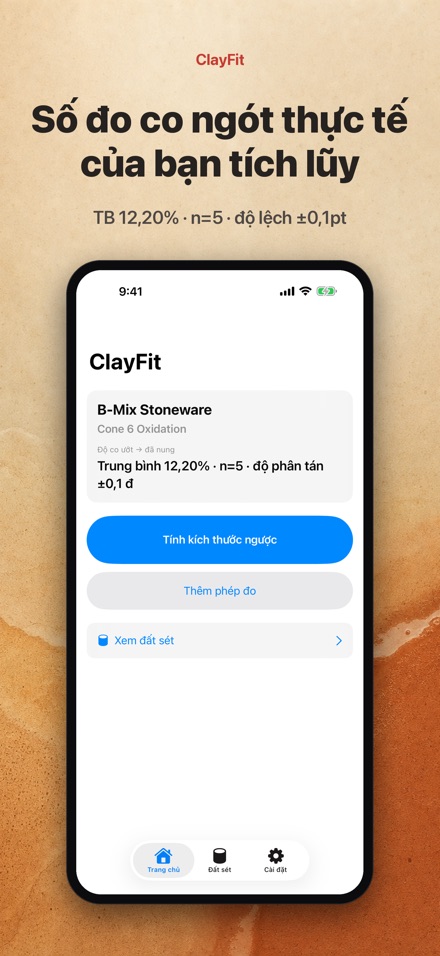 ClayFit: độ co đất sét