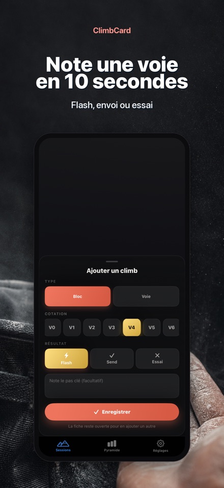 ClimbCard: Carnet Escalade 3