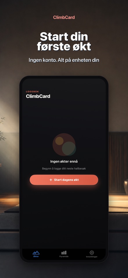 ClimbCard: Klatrelogg 9