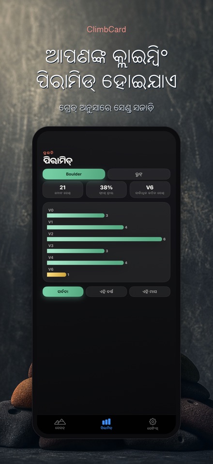 ClimbCard: କ୍ଲାଇମ୍ବିଂ ଲଗ 2