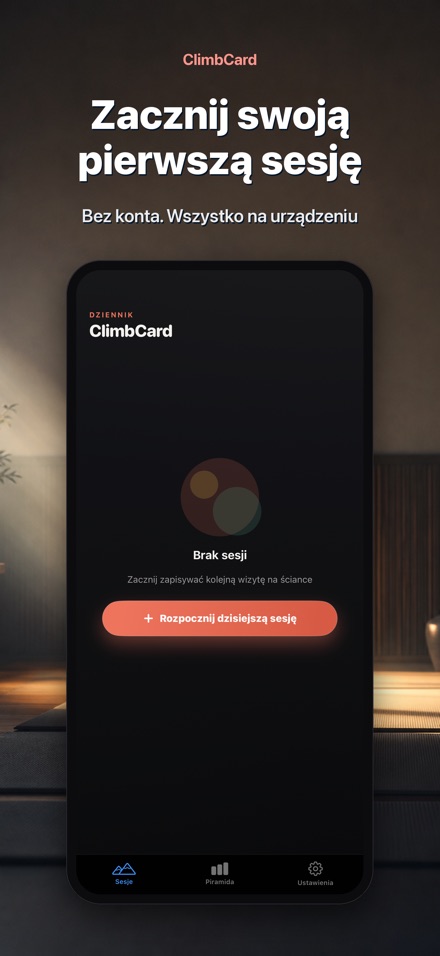 ClimbCard: Dziennik Wspinaczki 9