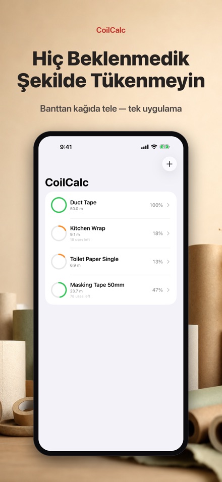 CoilCalc: Rulo Uzunluğu Ölçer 3