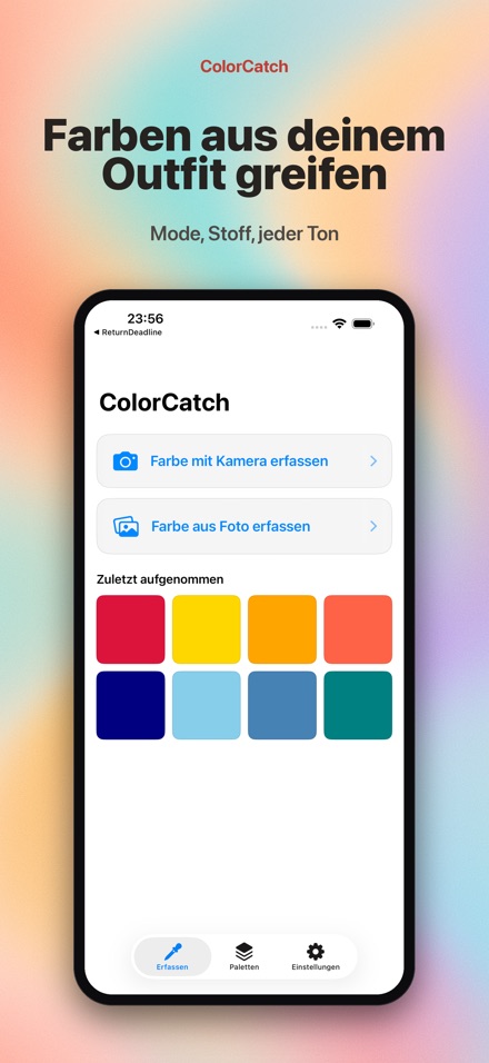 ColorCatch: Farben aufnehmen 3