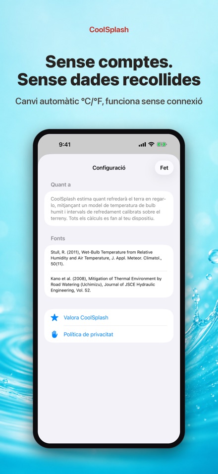 CoolSplash: refresca regar? 10