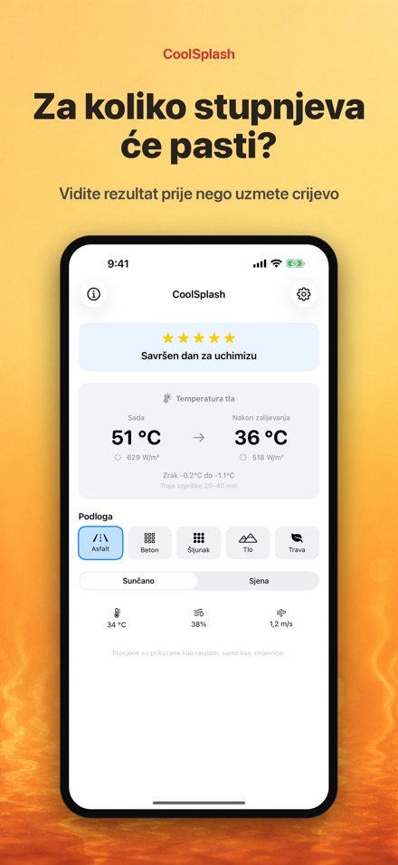 CoolSplash: hladi zalijevanje?
