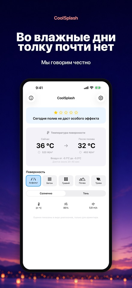 CoolSplash: полив и жара 4