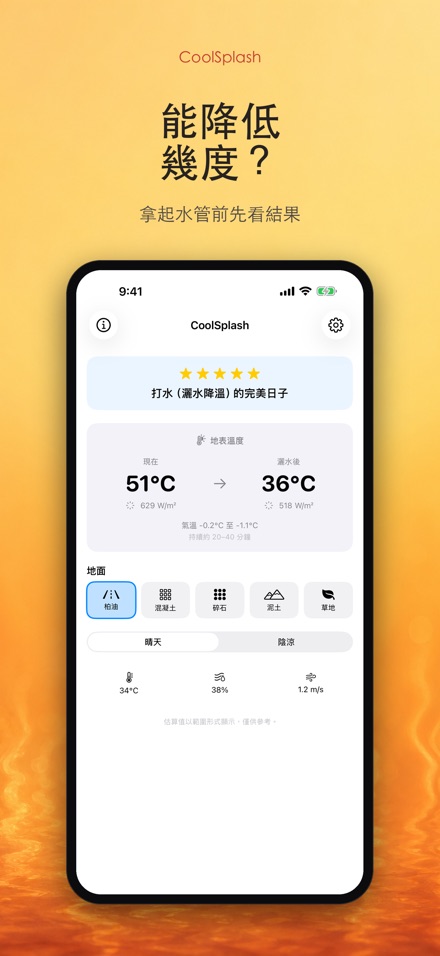 CoolSplash 灑水降溫