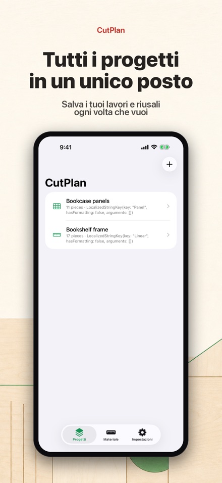 CutPlan: ottimizza tagli 7