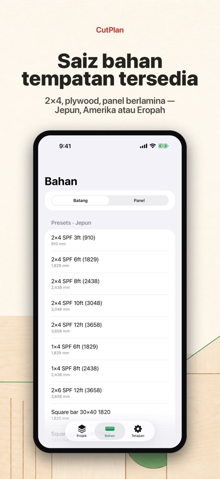 CutPlan: optimum potong kayu 5