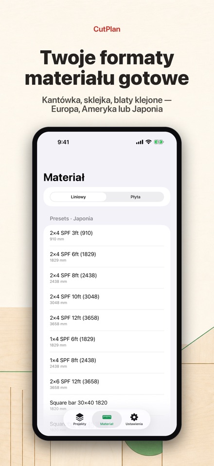 CutPlan: Optymalny rozkrój 5