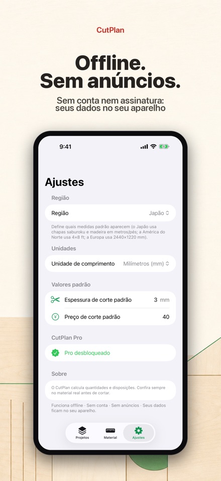 CutPlan: Plano de corte 10