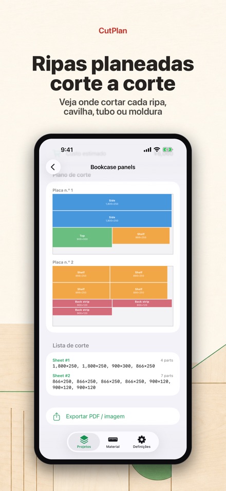 CutPlan: Plano de corte 2