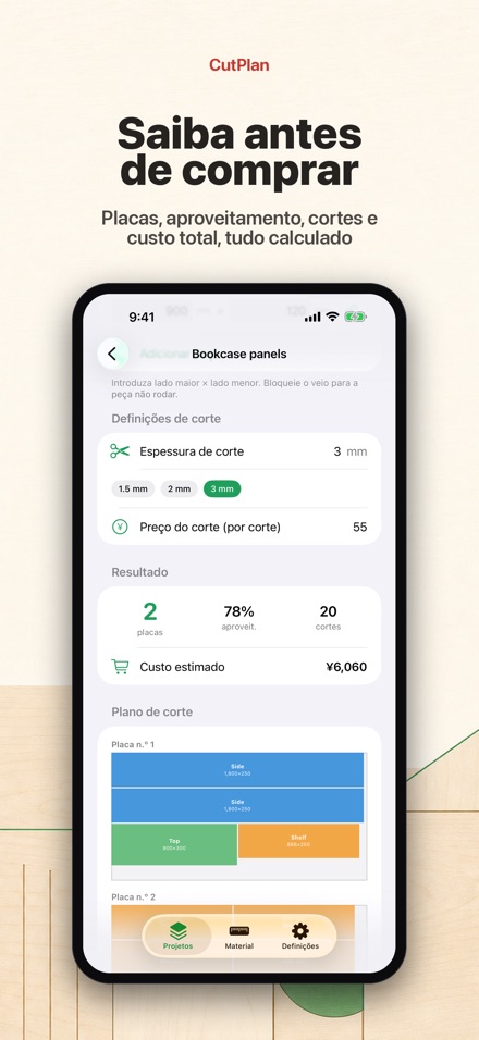 CutPlan: Plano de corte 3