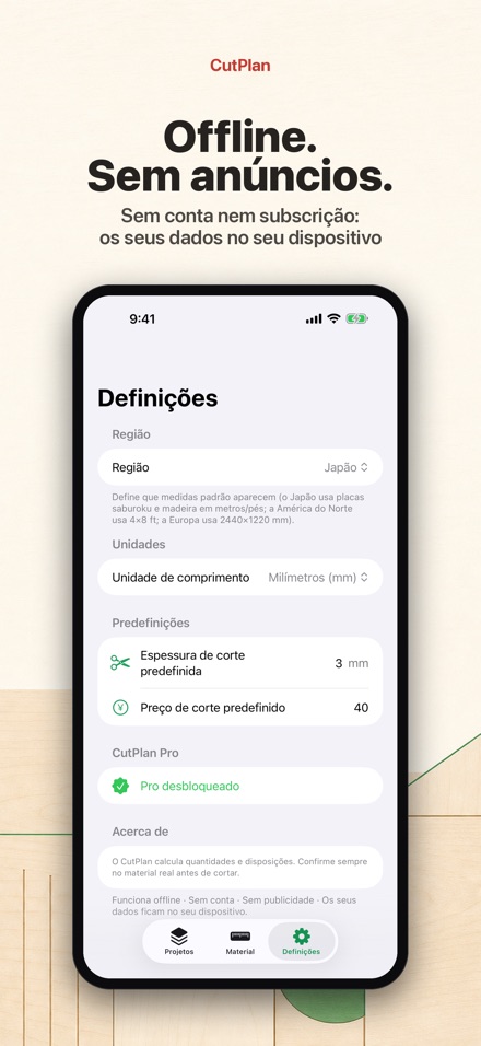 CutPlan: Plano de corte 10