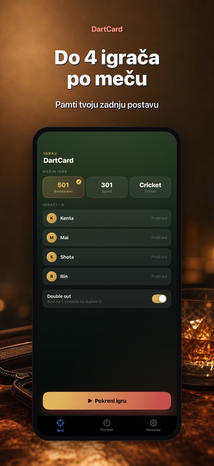 DartCard: Brojač Pikada 7