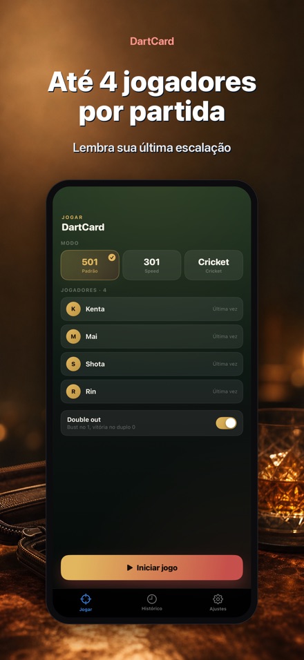DartCard: Contador de Dardos 7