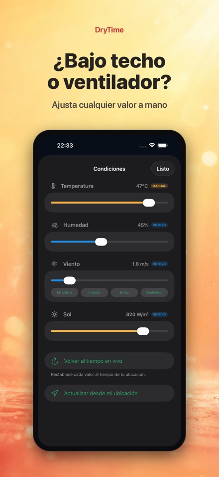 DryTime: cuánto en secar 5