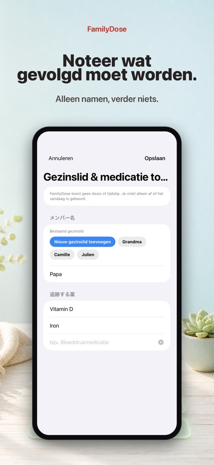 FamilyDose: Gezinschecklijst 7