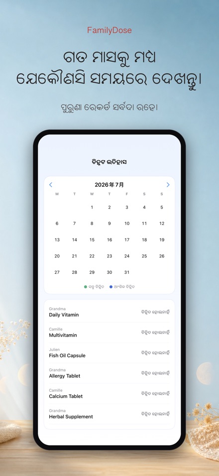 FamilyDose: ପରିବାର ଔଷଧ ଚେକ 5