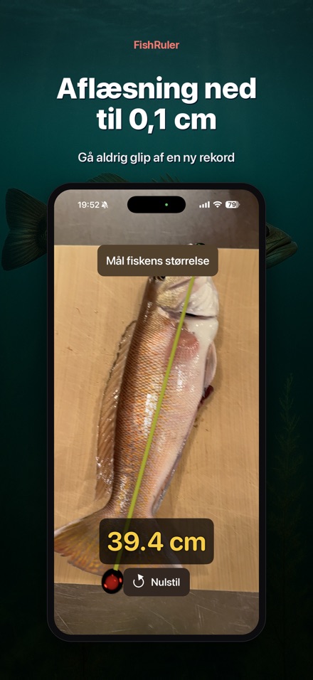 FishRuler: mål fisk i AR 8