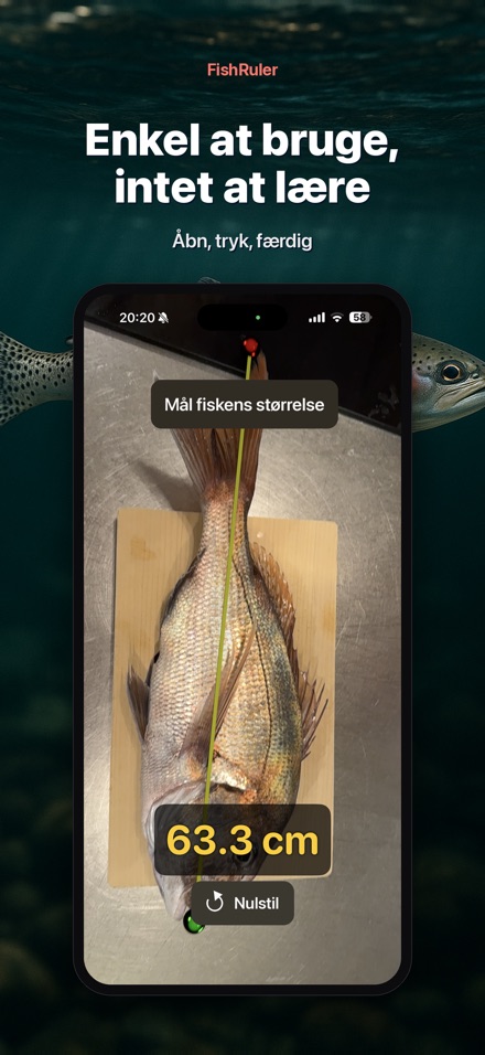 FishRuler: mål fisk i AR 9