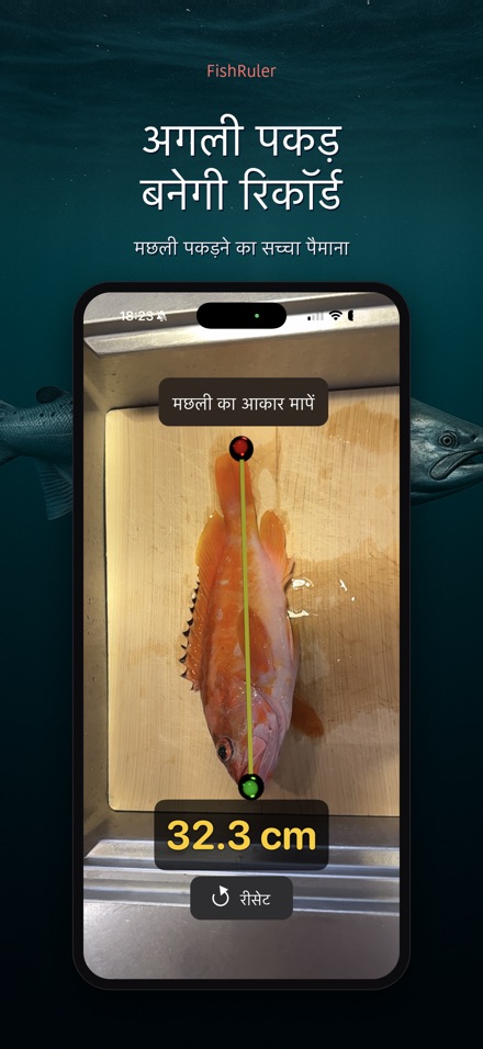 FishRuler: मछली की लंबाई 10